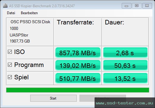 AS SSD TEST: OSCOO MD006 2TB