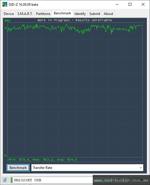 SSD-Z TEST: Vansuny U52 512GB