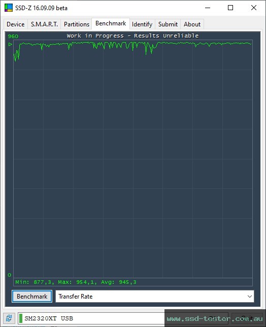 SSD-Z TEST: Vansuny U52 256GB