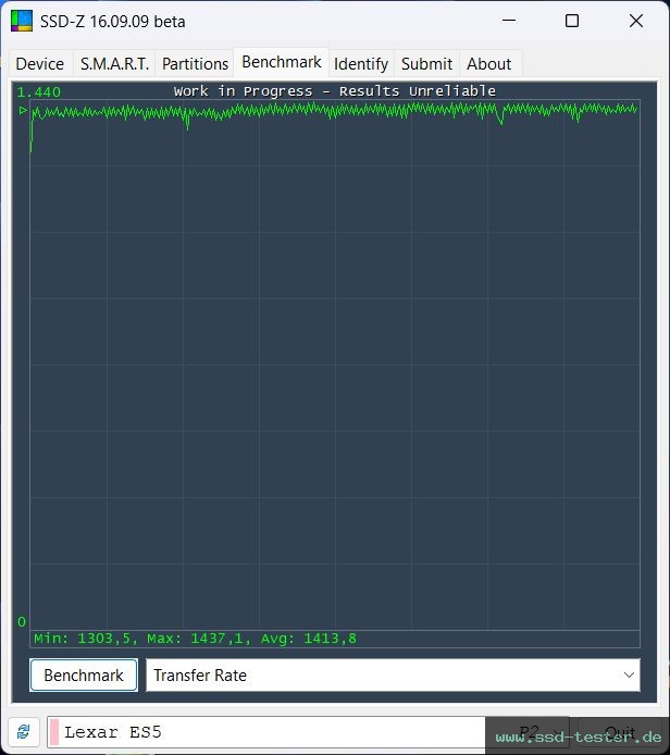 SSD-Z TEST: Lexar ES5 2TB
