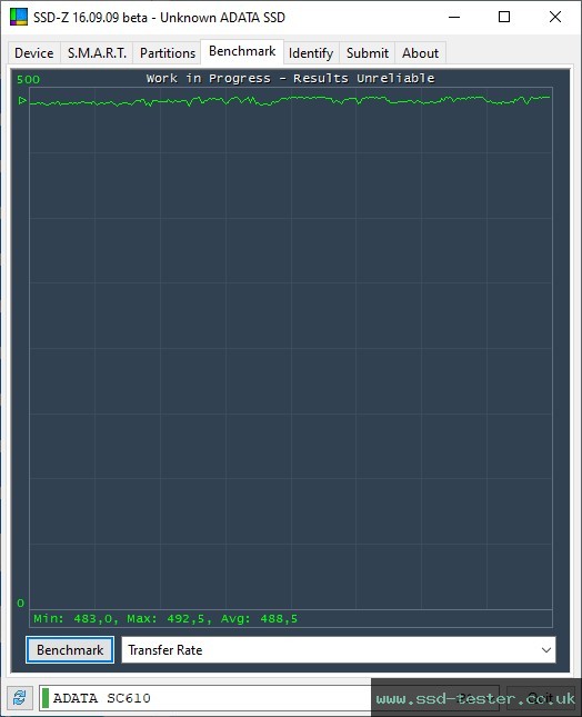 SSD-Z TEST: ADATA SC610 500GB