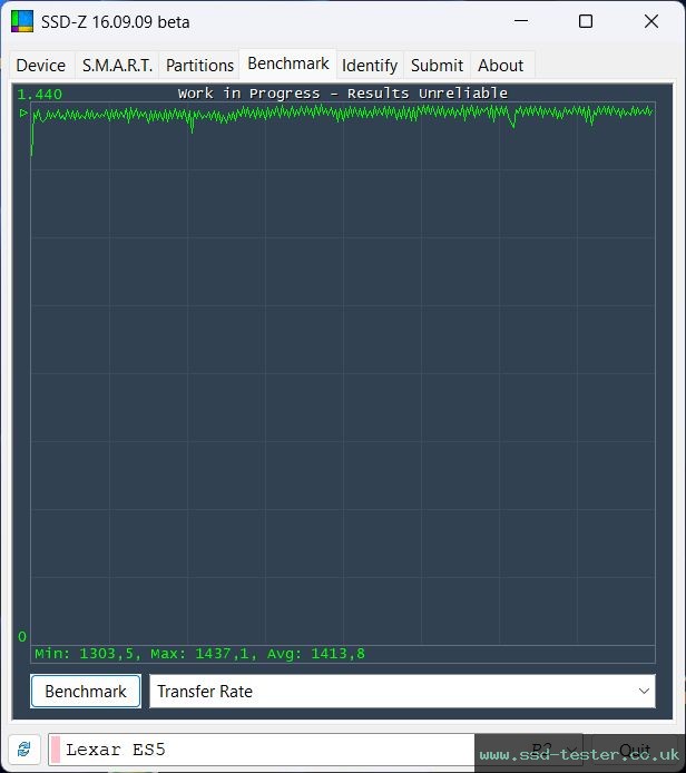 SSD-Z TEST: Lexar ES5 2TB