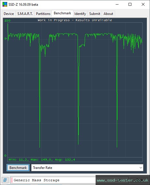 SSD-Z TEST: KEXIN U22 64GB