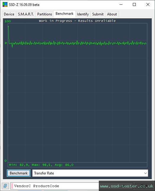 SSD-Z TEST: TeamGroup C162 32GB